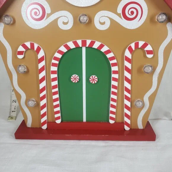 Hobby Lobby Light Up Stand Up Gingerbread House Christmas Decoration NWT - Picture 3 of 10